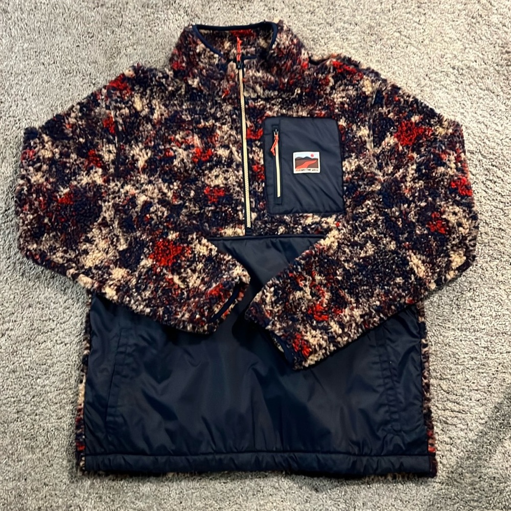 Vans Medium Pullover Half Zip Sweater - image 1